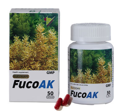 Sản phẩm Fucoidan Việt Nam FucoAK